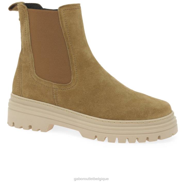 daim lion chaussure TFD8235 Gabor femmes bottines chelsea gazania