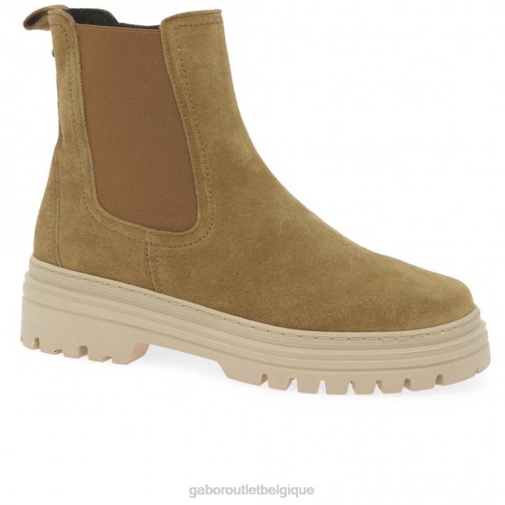 daim lion chaussure TFD8235 Gabor femmes bottines chelsea gazania