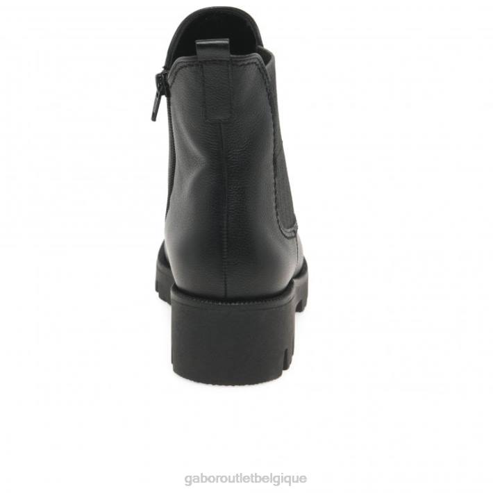 noir chaussure TFD8213 Gabor femmes bottines chelsea newport