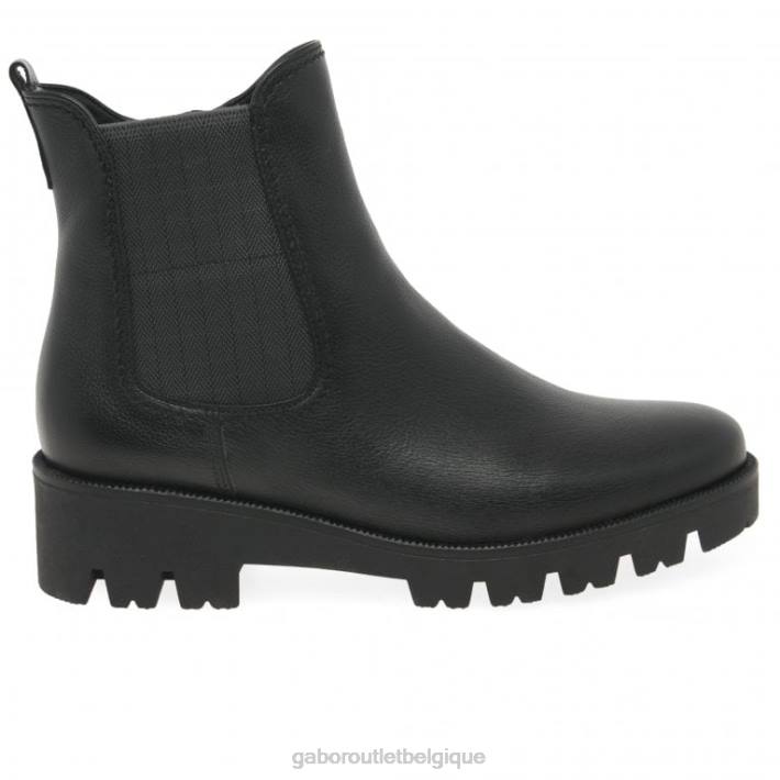 noir chaussure TFD8213 Gabor femmes bottines chelsea newport