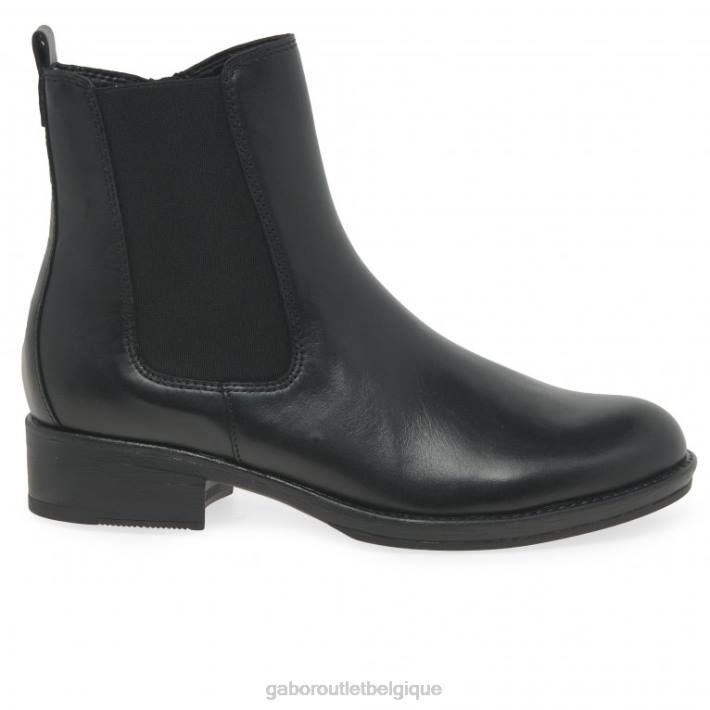 noir chaussure TFD8258 Gabor femmes bottines chelsea adair