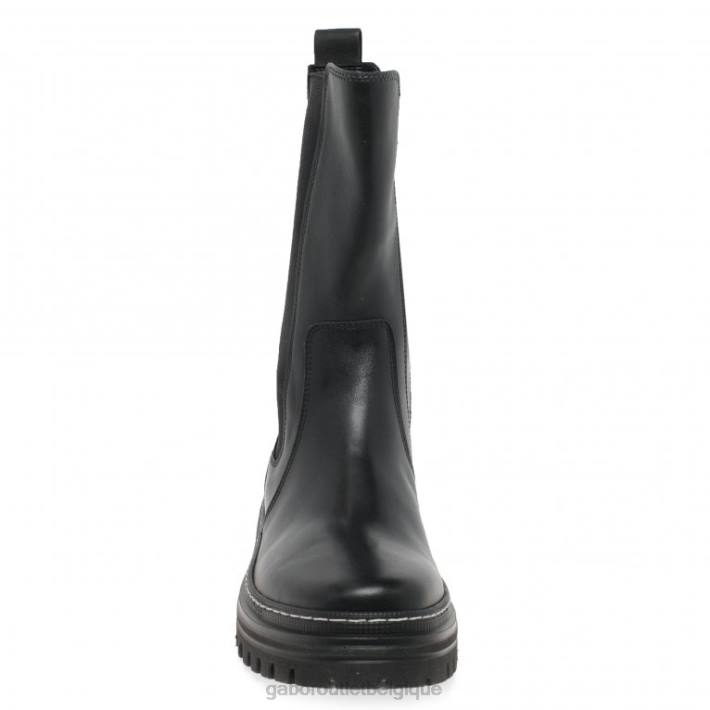 point noir/blanc chaussure TFD8259 Gabor femmes bottes mi-mollet gaby