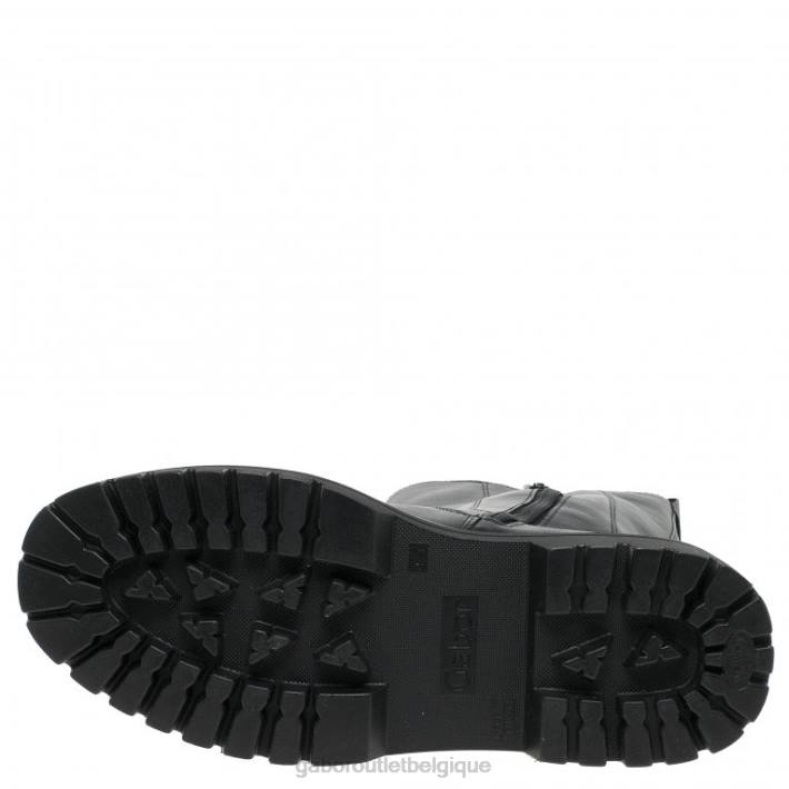 point noir/blanc chaussure TFD8259 Gabor femmes bottes mi-mollet gaby