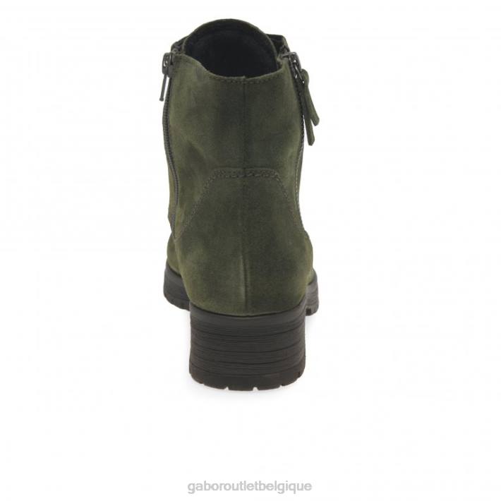 daim olive chaussure TFD8208 Gabor femmes bottines zane
