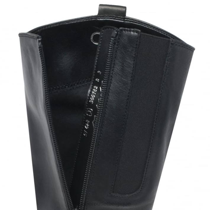 noir chaussure TFD8264 Gabor femmes bottes hauteur genou brook