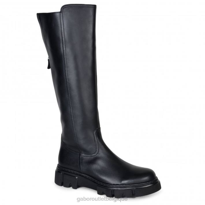 noir chaussure TFD8273 Gabor femmes bottes hauteur genou juan