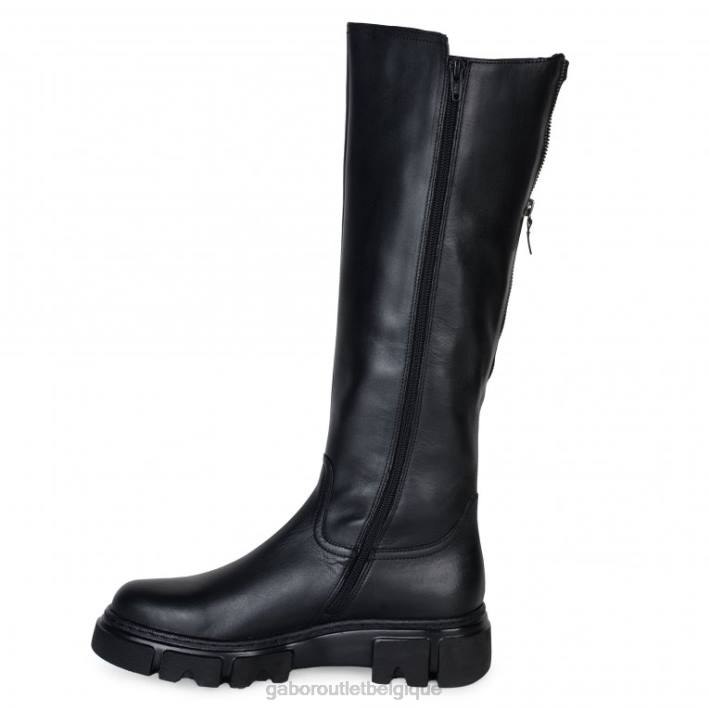 noir chaussure TFD8273 Gabor femmes bottes hauteur genou juan