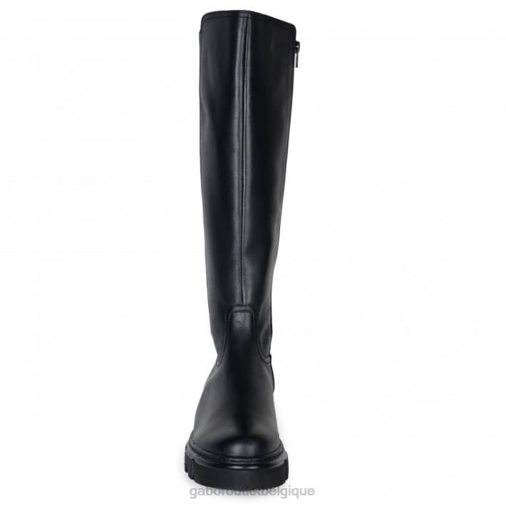 noir chaussure TFD8273 Gabor femmes bottes hauteur genou juan
