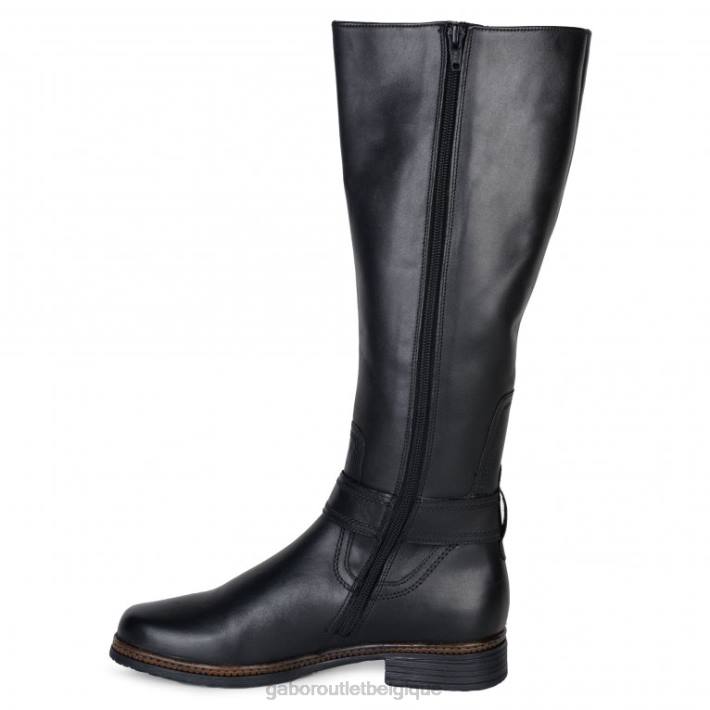 noir chaussure TFD8275 Gabor femmes bottes nevada (m) hauteur genou