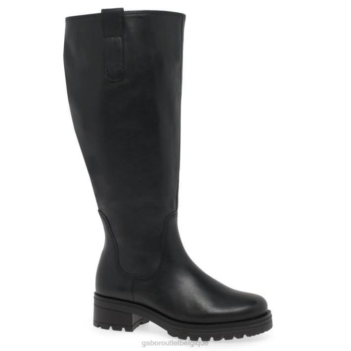 noir chaussure TFD8336 Gabor femmes bottes hauteur genou sadberge xl