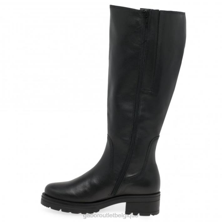 noir chaussure TFD8336 Gabor femmes bottes hauteur genou sadberge xl