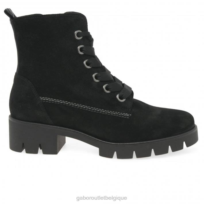 Suède noir chaussure TFD8191 Gabor femmes bottines baccara