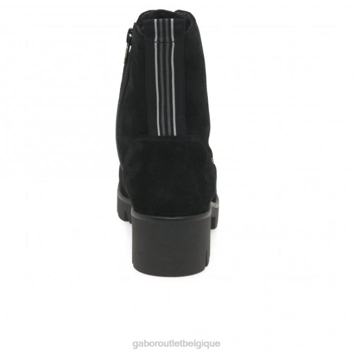 Suède noir chaussure TFD8191 Gabor femmes bottines baccara