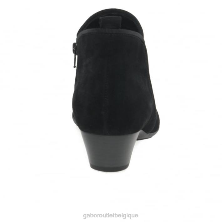 Suède noir chaussure TFD8196 Gabor femmes bottines trudy