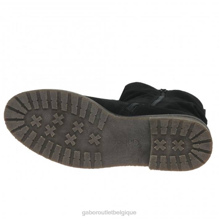 Suède noir chaussure TFD8229 Gabor femmes bottines mya