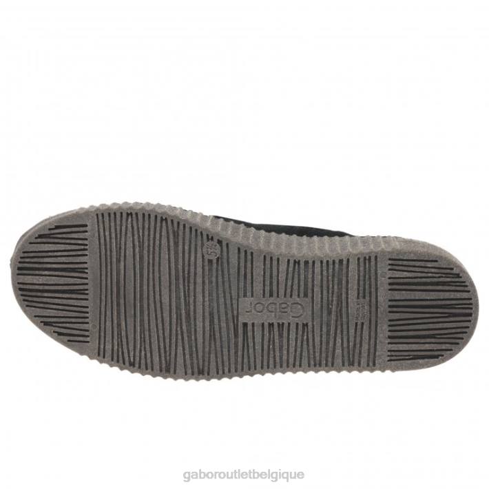 Suède noir chaussure TFD8230 Gabor femmes bottines lance