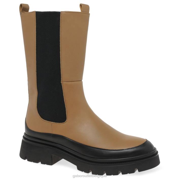 chino/noir chaussure TFD8246 Gabor femmes bottines chelsea lexington