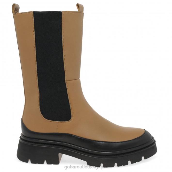 chino/noir chaussure TFD8246 Gabor femmes bottines chelsea lexington