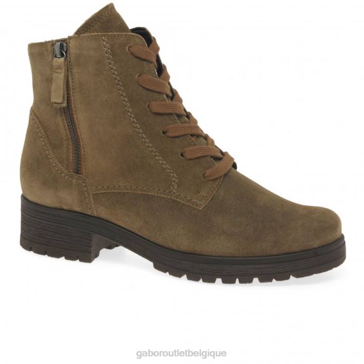daim farro chaussure TFD8207 Gabor femmes bottines zane