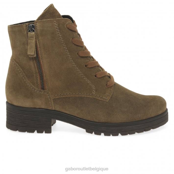 daim farro chaussure TFD8207 Gabor femmes bottines zane