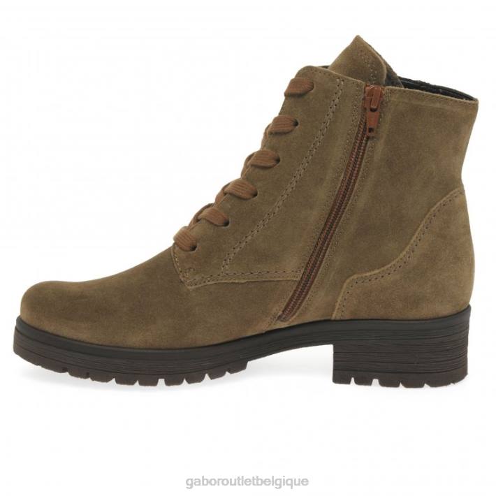 daim farro chaussure TFD8207 Gabor femmes bottines zane