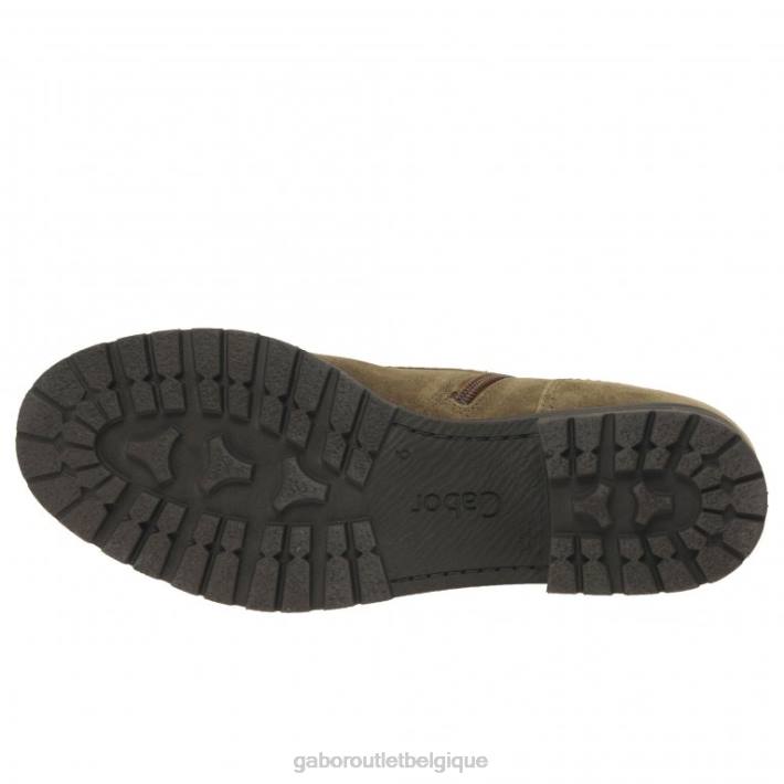 daim farro chaussure TFD8207 Gabor femmes bottines zane