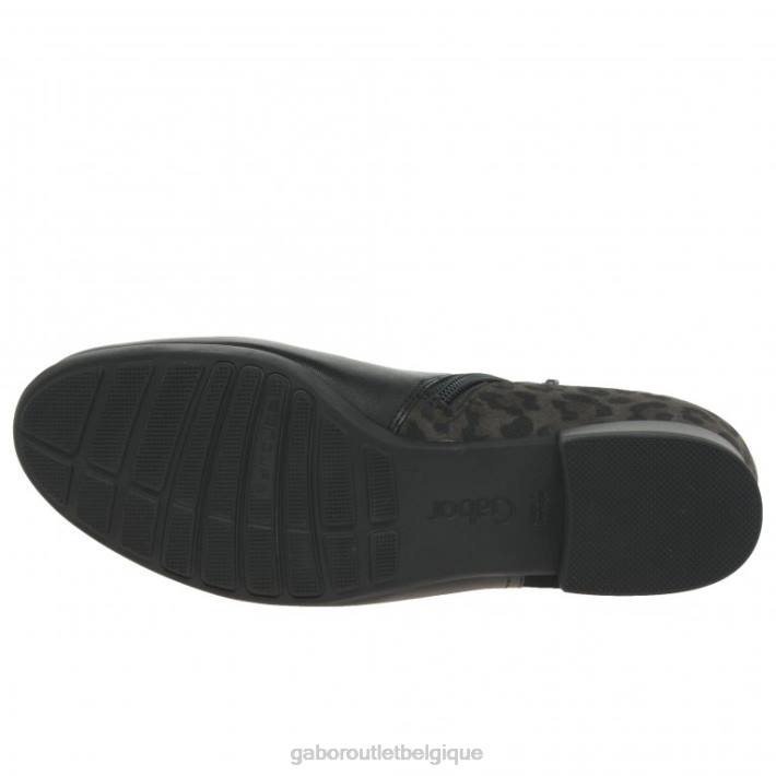 noir/anthracite chaussure TFD8238 Gabor femmes bottines breck