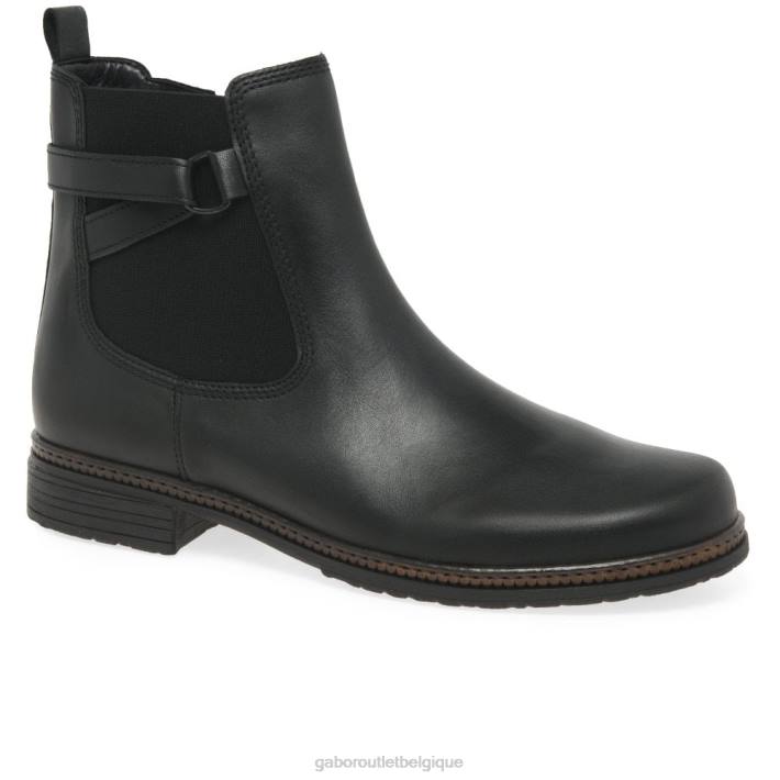 noir chaussure TFD8226 Gabor femmes bottines chelsea nolène