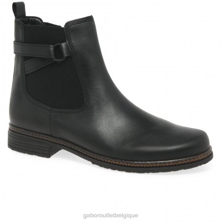 noir chaussure TFD8226 Gabor femmes bottines chelsea nolène