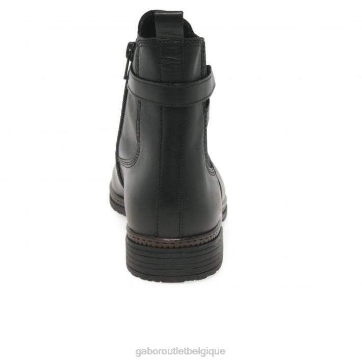 noir chaussure TFD8226 Gabor femmes bottines chelsea nolène