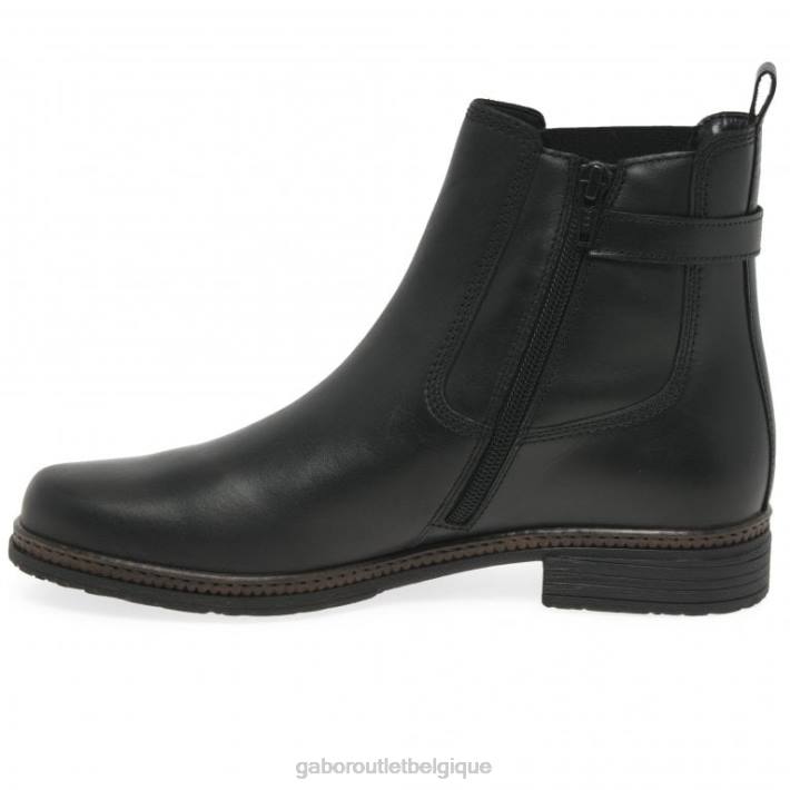 noir chaussure TFD8226 Gabor femmes bottines chelsea nolène