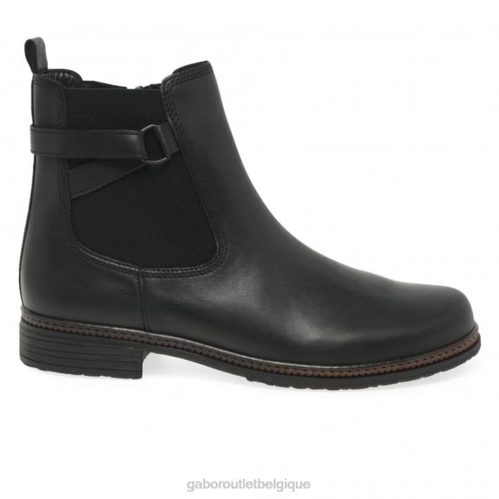 noir chaussure TFD8226 Gabor femmes bottines chelsea nolène