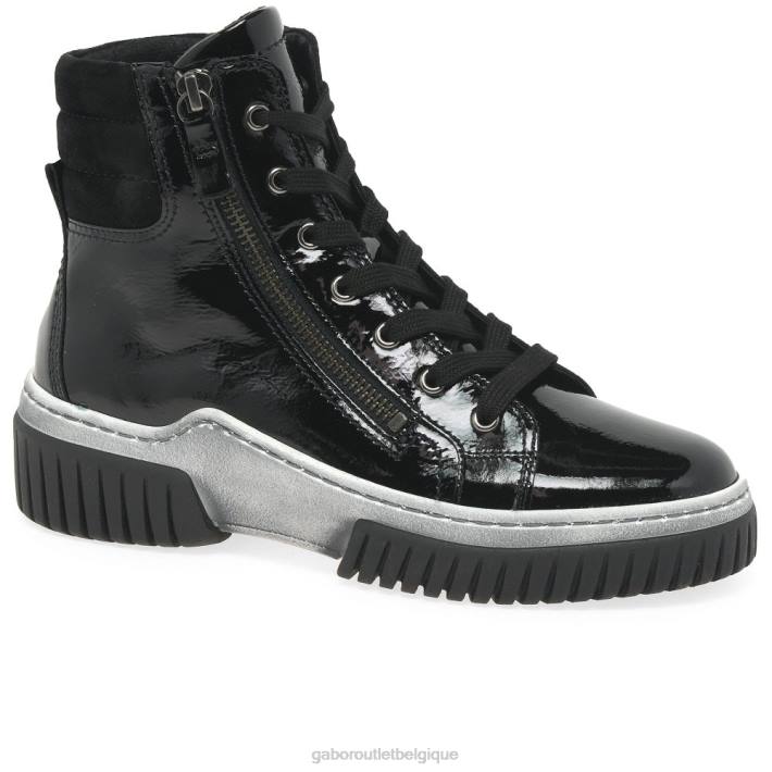 vernis noir 2 chaussure TFD8240 Gabor femmes bottines en acacia