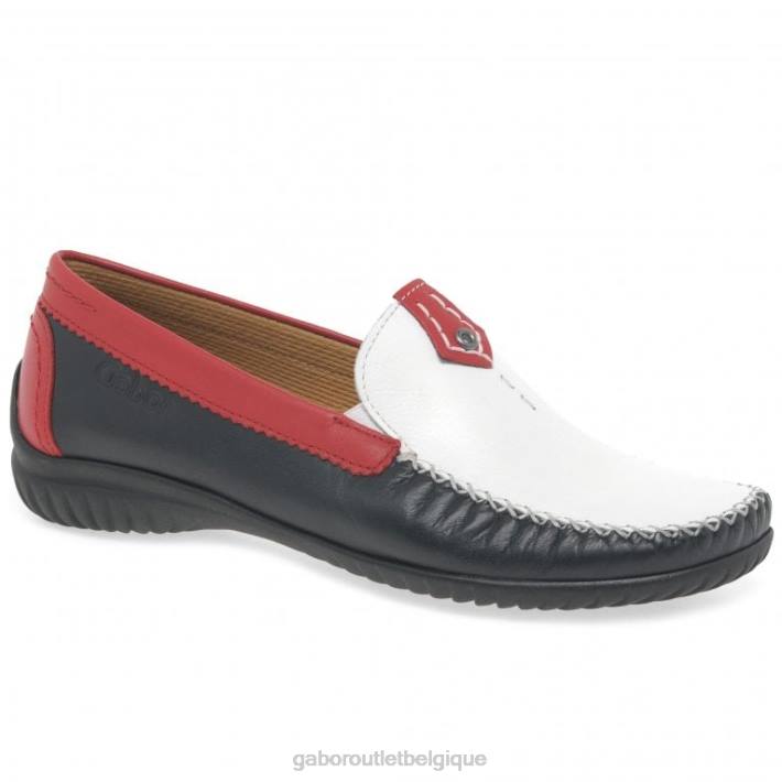 minuit multi chaussure TFD882 Gabor femmes mocassins sportifs californiens