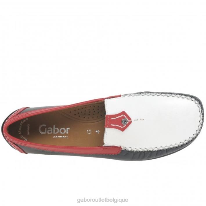 minuit multi chaussure TFD882 Gabor femmes mocassins sportifs californiens