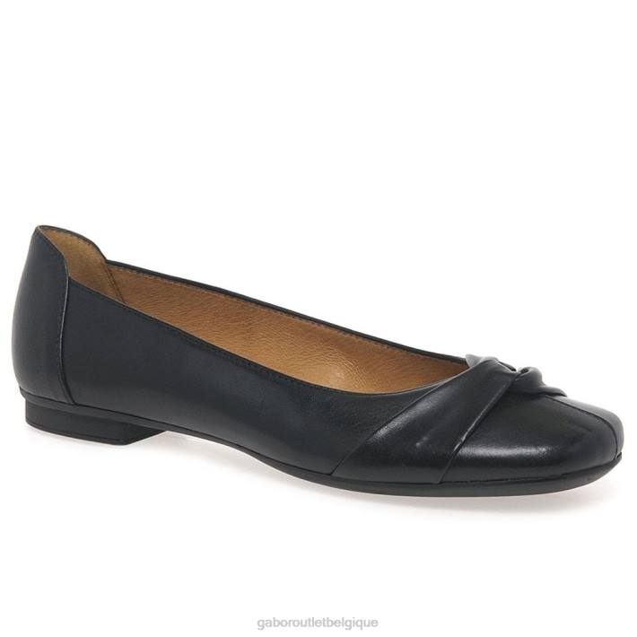 noir chaussure TFD8110 Gabor femmes ballerines frost