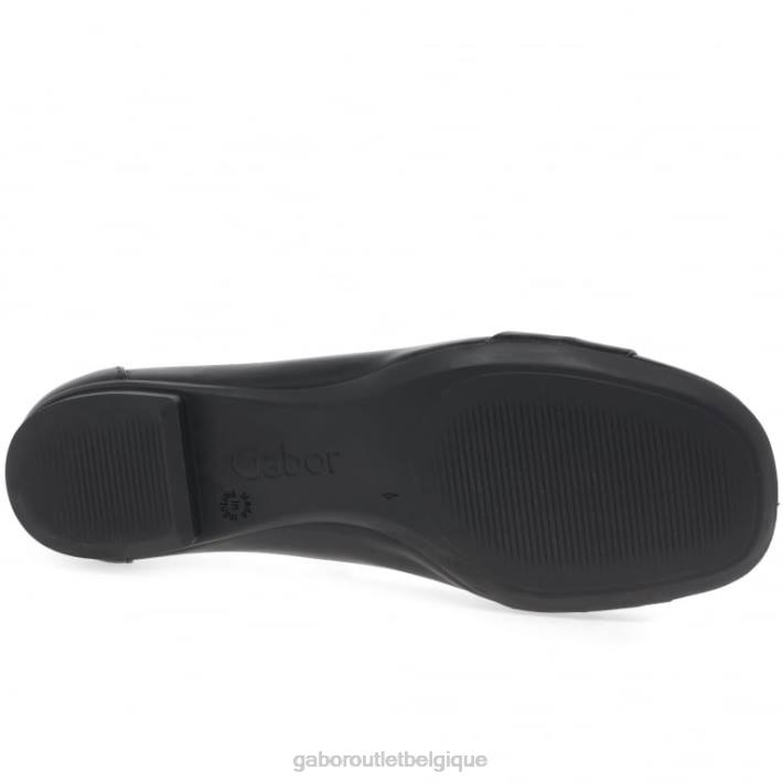 noir chaussure TFD8110 Gabor femmes ballerines frost