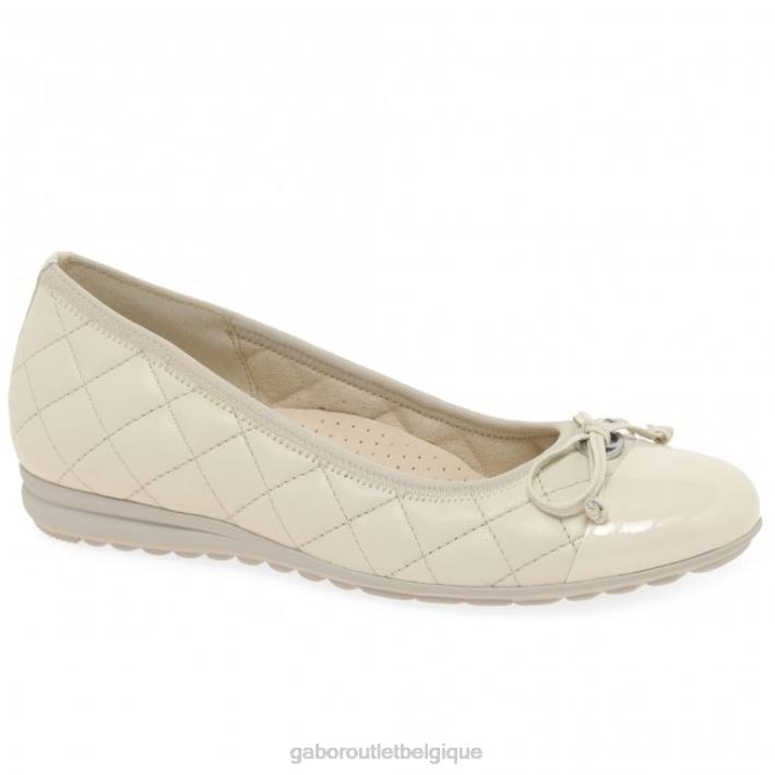 panna/brevet chaussure TFD812 Gabor femmes ballerines perce-neige