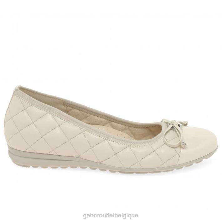panna/brevet chaussure TFD812 Gabor femmes ballerines perce-neige