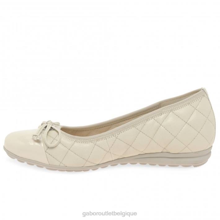 panna/brevet chaussure TFD812 Gabor femmes ballerines perce-neige