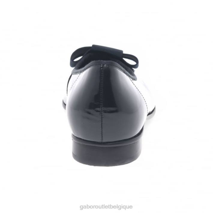 brevet océanique chaussure TFD89 Gabor femmes Assist - Ballerines à bordure avec nœud