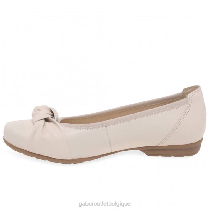cuir ivoire chaussure TFD889 Gabor femmes chaussures décontractées Ashlene