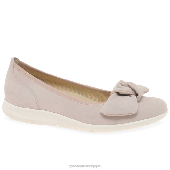 daim nu/rouge chaussure TFD819 Gabor femmes chaussures salerne