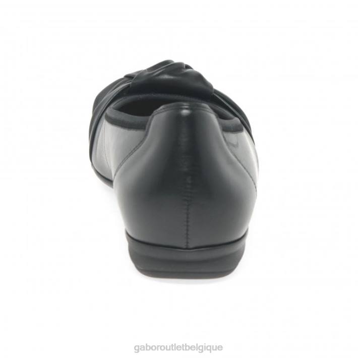 noir chaussure TFD891 Gabor femmes chaussures décontractées Ashlene
