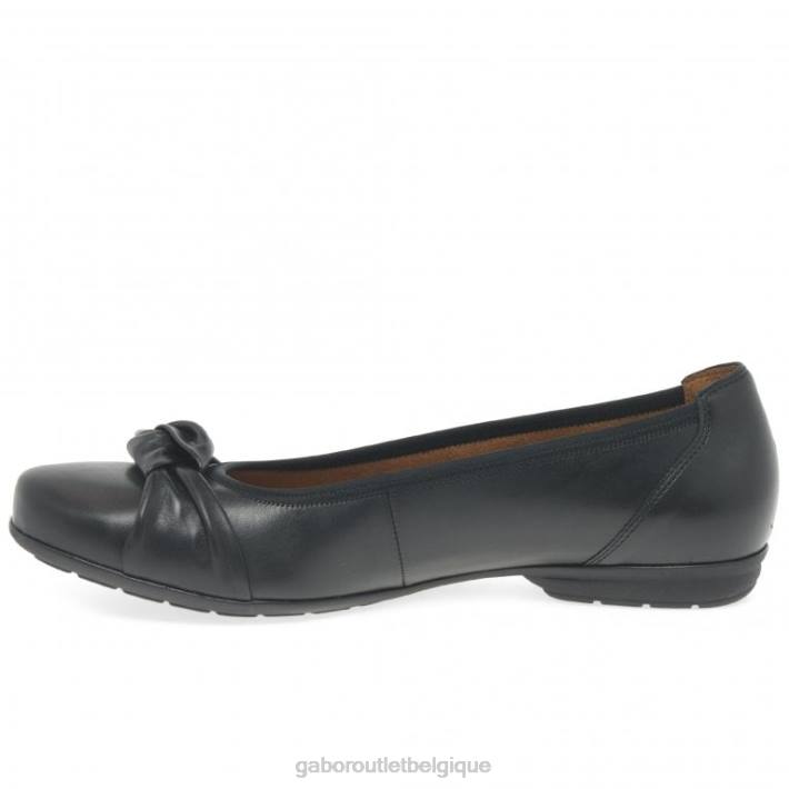 noir chaussure TFD891 Gabor femmes chaussures décontractées Ashlene
