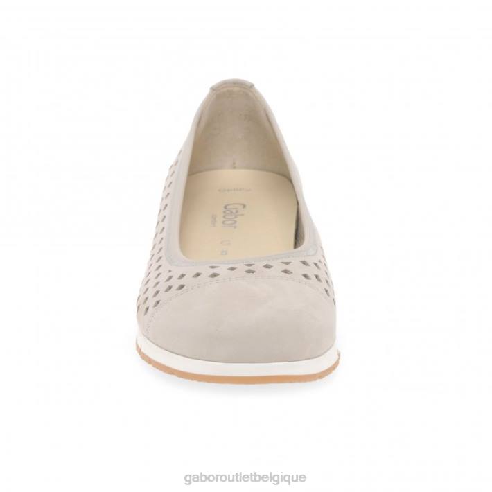 nubuck poudré chaussure TFD82 Gabor femmes chaussures à détails de baies