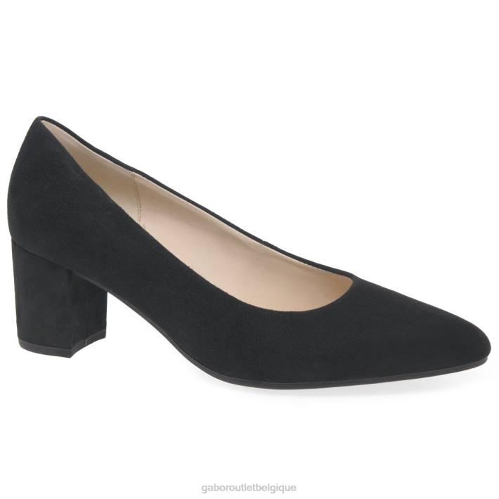 Suède noir chaussure TFD867 Gabor femmes escarpins Kayo