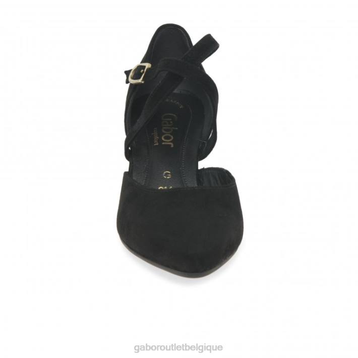 Suède noir chaussure TFD869 Gabor femmes chaussures alexis