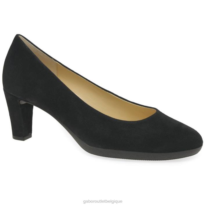 Suède noir chaussure TFD872 Gabor femmes escarpins kasi