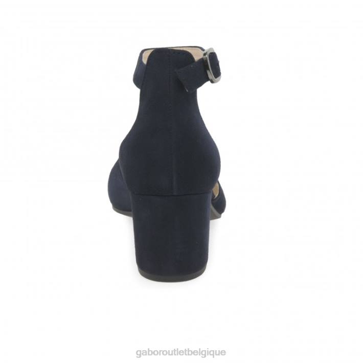 daim atlantique chaussure TFD860 Gabor femmes chaussures de gala ouvertes